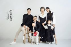 -时光纪亲子全家福照相馆(静安店母女写真父母纪念照)