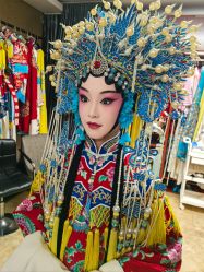 -胭脂猫京剧摄影