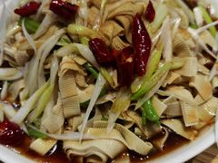 葱油豆腐皮-方城小吃店