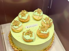 香橙开心果芝士蛋糕-evoojoo面包商店