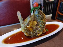 糖醋鲤鱼-老牌坊鲁菜名店(宽厚里店)