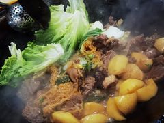 铁锅炖鹅-柴火东北铁锅炖(鲁班店)