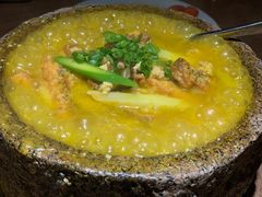 招牌虾膏泡泸沽湖红米饭-辛香汇·现炒川菜(淮海路百盛店)