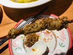 新疆红柳枝羊肉串-小放牛炒菜馆(华北商厦店)