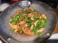 菜籽油炒超级小炒肉-老湘村·湖南土菜(天河维多利店)
