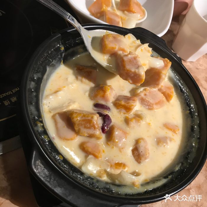 红腰豆蒸南瓜图片