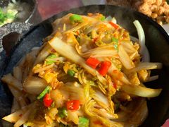 干锅娃娃菜-明月食府(二区干二路店)