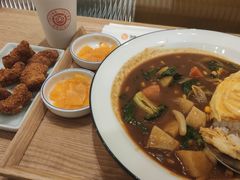 蔬菜咖喱蛋包饭-池奈·咖喱蛋包饭(熙地港店)