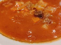 番茄牛肉牛筋浓汤-玛格萝妮比萨屋(四平店)