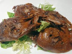 辣卤鸭头-鸭王烤鸭店(三里河店)