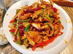 -歹歹的加个面过油肉拌面