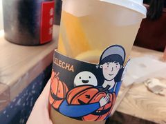 爆乐橙子-LELECHA乐乐茶(上海五角场万达广场店)