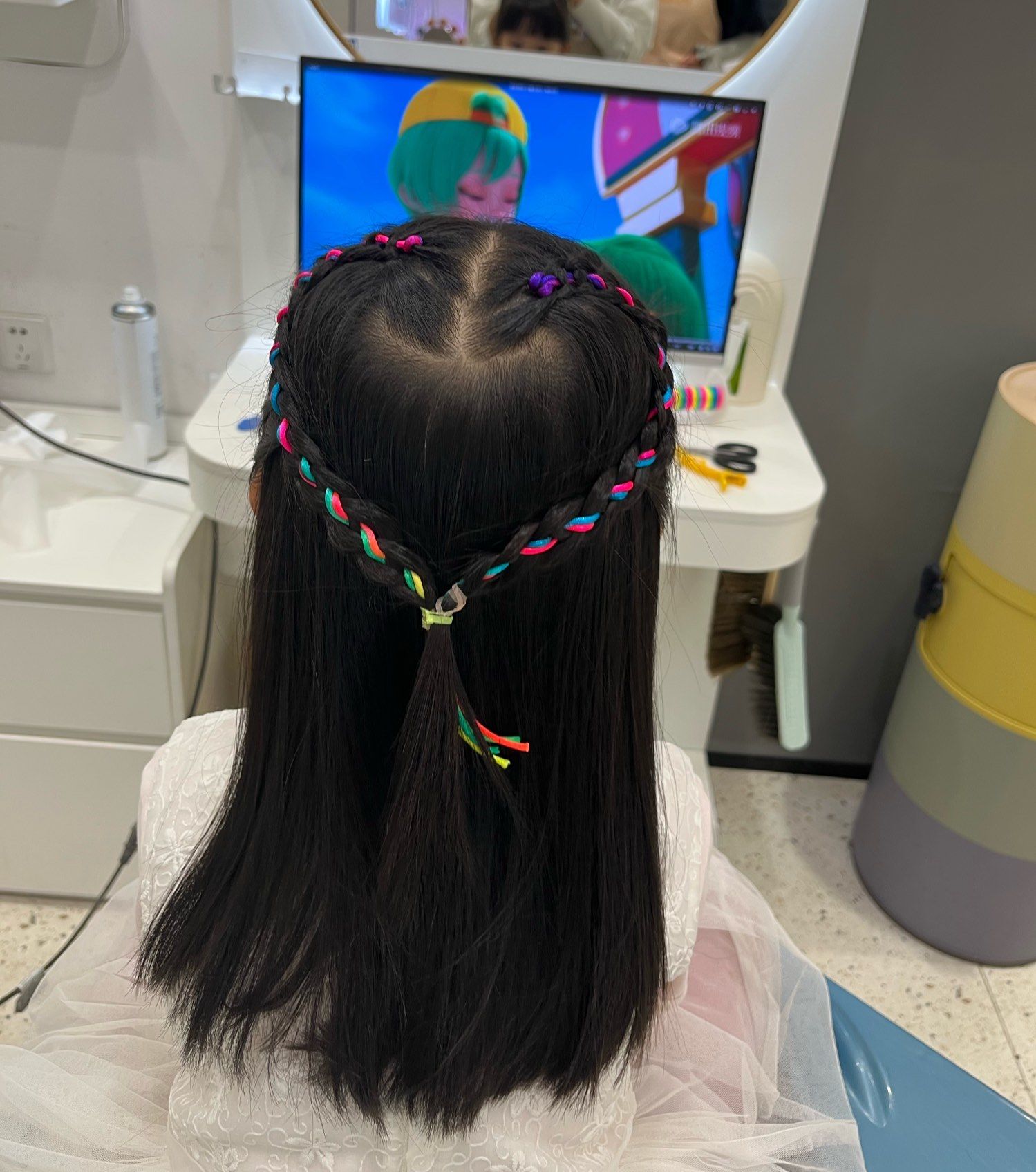 中长发编织新潮