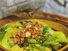 红葱头淋生菜-桃姐农庄老字号(从化温泉店)
