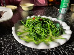蒜泥芝麻菜-海韵人家.海景花园经典云南菜(双廊店)