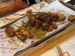 -宝记烧烤·碳锅羊肉·羊蝎子火锅·夜食社(文体路创始店)