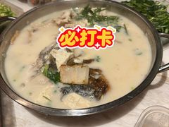 鱼头汤-胡老三家土菜馆·老店地方特色菜·招牌茅山地锅老鹅