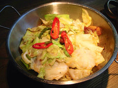 迎晨农家菜干锅包心菜-迎晨餐厅(青芝坞店)