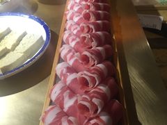 手切鲜羊上脑一米板-羊大爷涮肉(亮马桥店)
