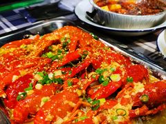 蒜蓉小龙虾-马路牙子地桌烤肉(工体店)