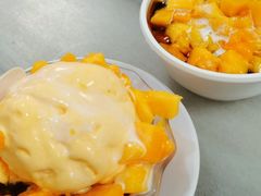 芒果粒伴雪糕-芬芳甜品(同福路店)