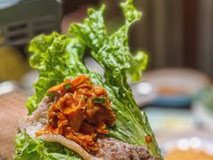 -明洞阿姨·韩式酱蟹烤肉·创意料理(三元桥店)