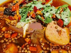 海鲜毛血旺-绿茶餐厅(华联万柳店)