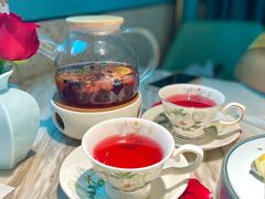 缤纷莓果茶-蜜桃花开·中西融合菜E&W(南长街店)