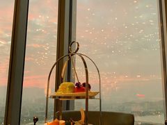 晚霞-三迪希尔顿酒店·星空酒廊