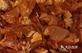 Tripe and Duck Intestine in Spicy Sauce