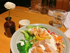 山核桃鸡胸沙拉-The Diner X餐厅(青岛万象城店)
