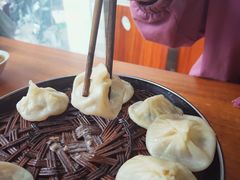 -老字号眼镜子煎包汤包店