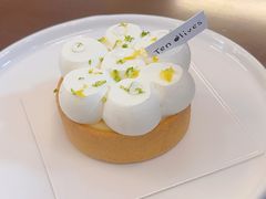 柚子柠檬塔-Ten Olives甜点