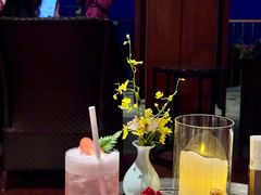 -日落吧·海景咖啡厅·餐酒吧·鸡尾酒·下午茶·乐队表演·浪漫夕阳·三亚文华东方酒店