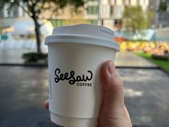 燕麦曲奇拿铁-Seesaw Coffee(深圳万象天地店)