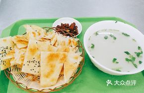 Mother Chicken Soup with Pancake