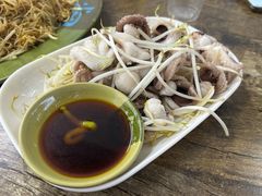 芥末白灼八爪鱼-贞姨美食·老字号海鲜大排档