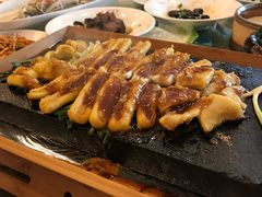 石板烤鲜鱿鱼-全聚德(常州店)
