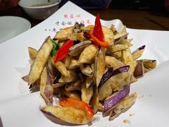 口水茄子-师味葱扒虎头鲤(元华店)