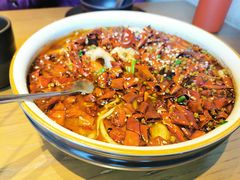 辣子水煮黑鱼片-香园茶社·金陵小灶(老门东店)