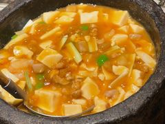 石锅鸡汤豆腐-绿茶餐厅(北京凤凰汇店)