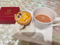 奶茶配蛋挞-8餐厅(新葡京酒店)