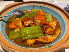 苦瓜焖三文鱼腩-滋粥楼·顺德菜(番禺广场总店)