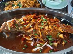 铁板臭鲑鱼-徽州美食(三十年老店)