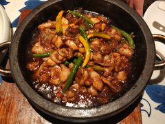 酱爆石锅蛙-绿茶餐厅(王府井永宁门店)