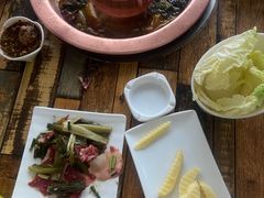 -清真·田园居家酸菜牛肉烤火锅(凤霞路店)