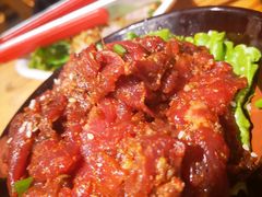 秘制香辣牛肉-胖记烤肉(江汉路店)