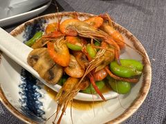虾汤豆瓣河虾-高佳庄·海鲜酒楼(定海店)