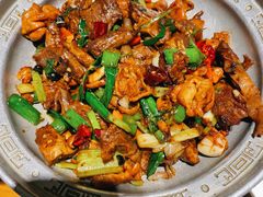 干锅肥肠护心肉-95号酱骨·一块豆腐(展春园西路店)