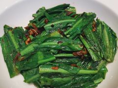 豆豉鲮鱼炒山苏叶-千灯盛汇·头牌粤菜(致越优城店)